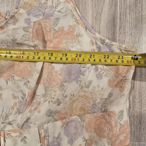 TORRID Babydoll Washable Challis Corset Sleeveless Top NWT  Size 3 - Picture 8 of 9